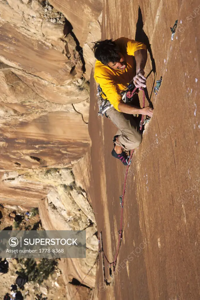 Rock Climber, Utah