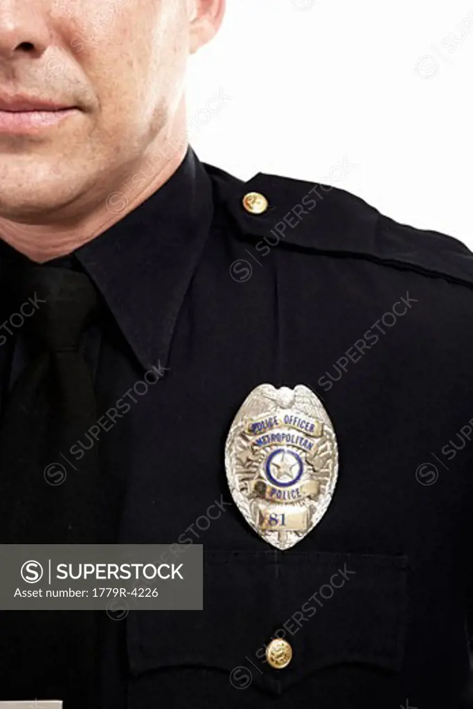 Police officer's badge