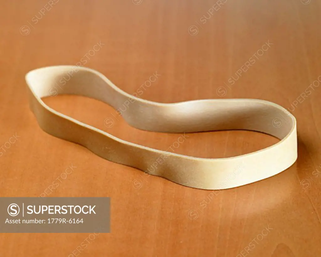 Close-up of rubber band