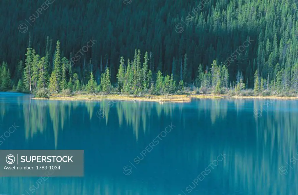 Waterfowl Lake, The Rockies, Canada. 