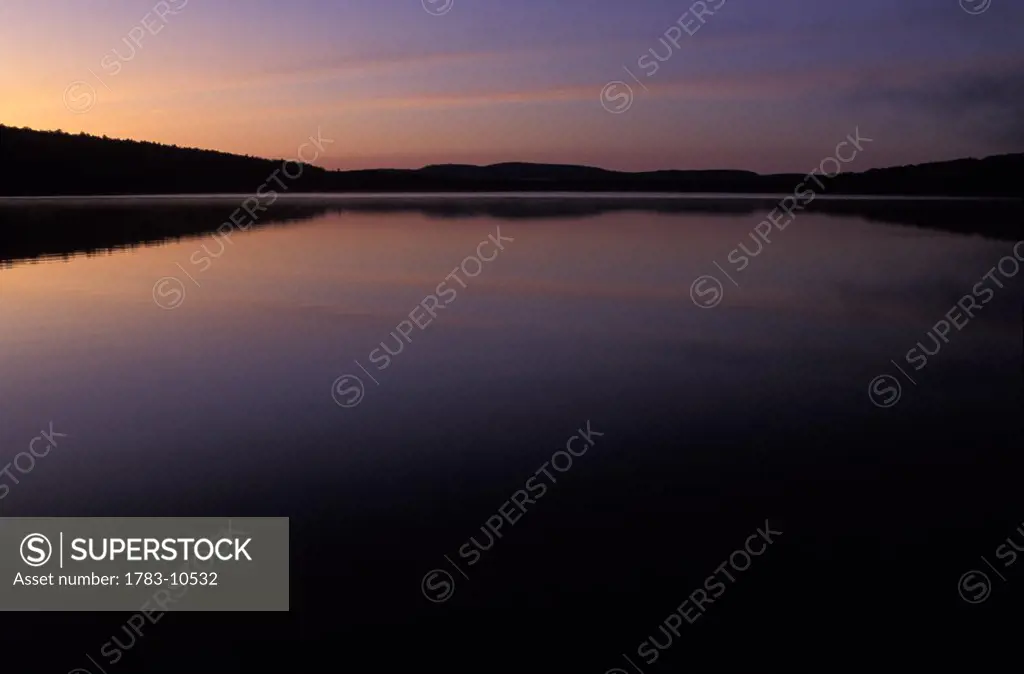 Lake of Two Rivers, Algonquin National Park, Ontario, Canada.  , Ontario, Canada.
