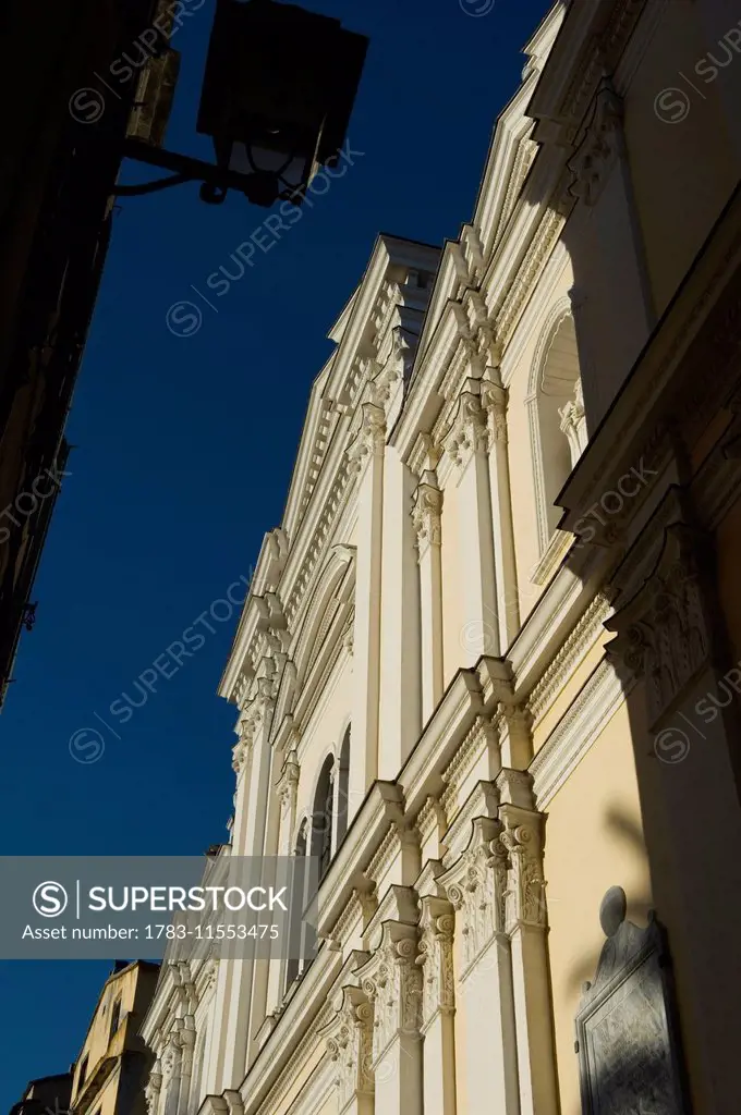 Church of Ste-Marie in the Terra Nova district of Bastia. Corsica. France.