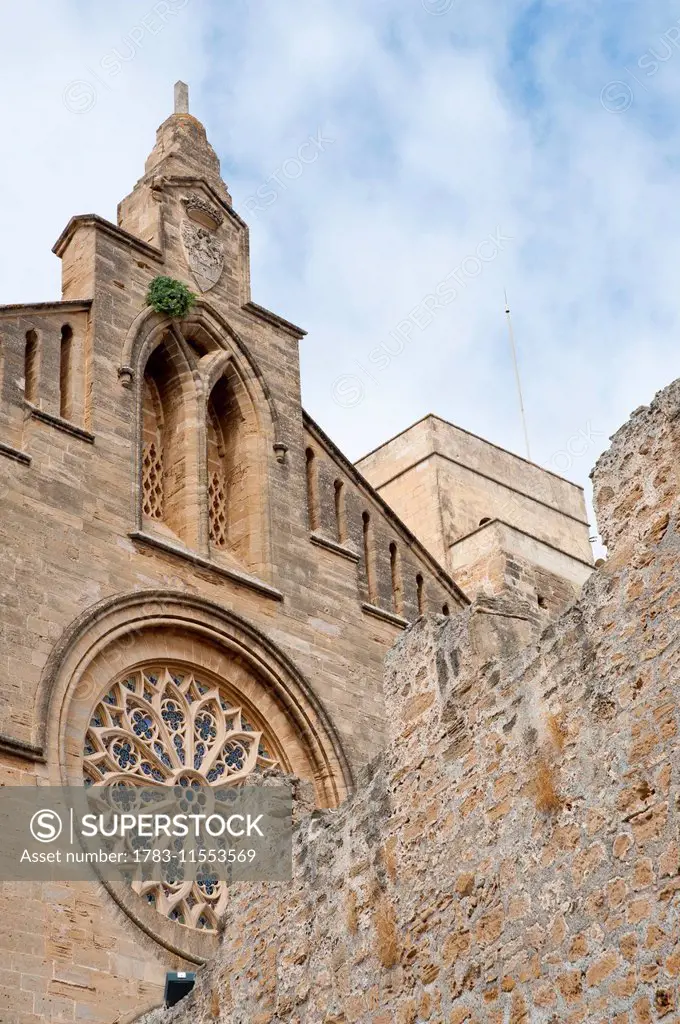 Sant Jaume's Church In Alcudia, Mallorca, Balearic Islands, Spain