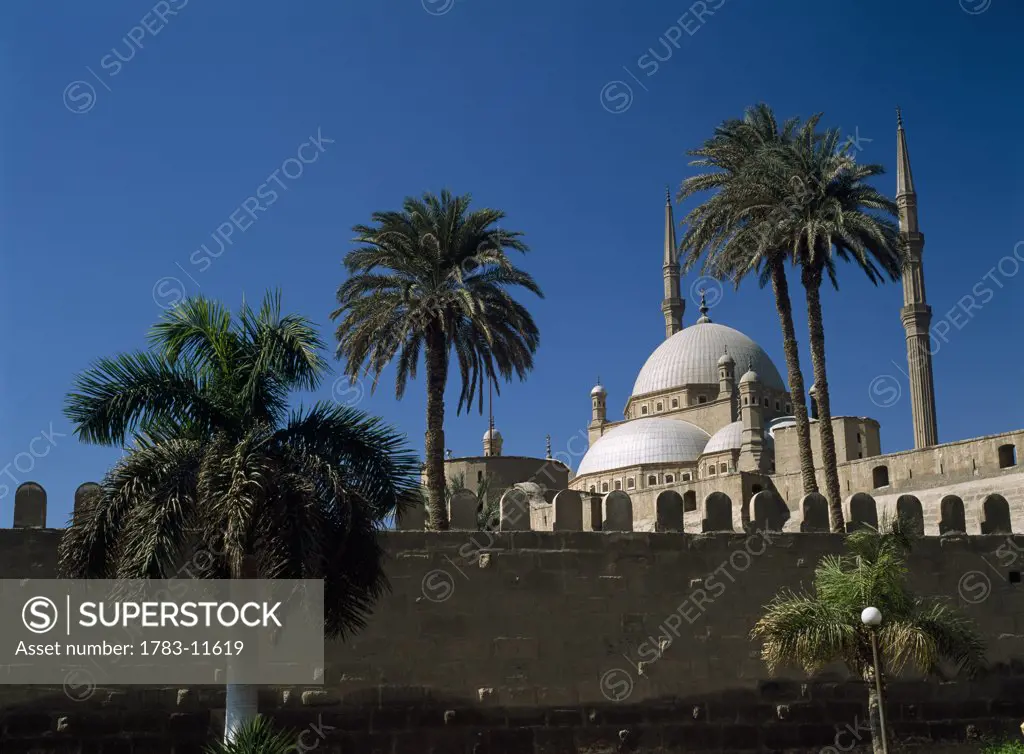 Mohammed Ali Mosque in Citadel of Cairo, Cairo, Egypt.