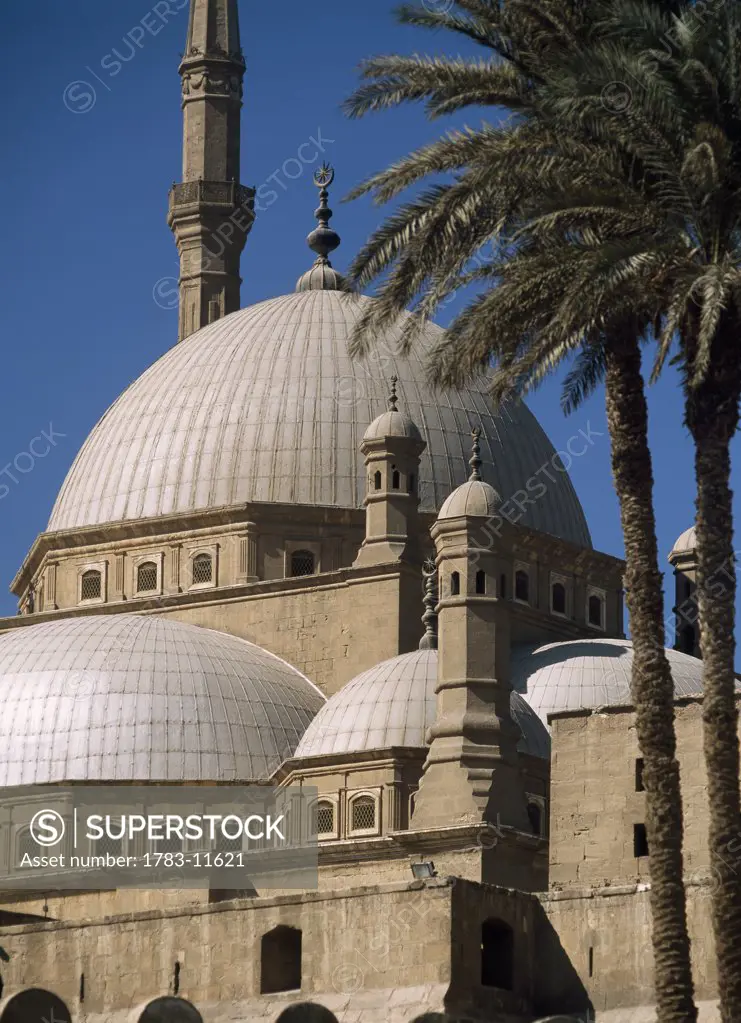 Mohammed Ali Mosque in Citadel of Cairo, Cairo, Egypt.