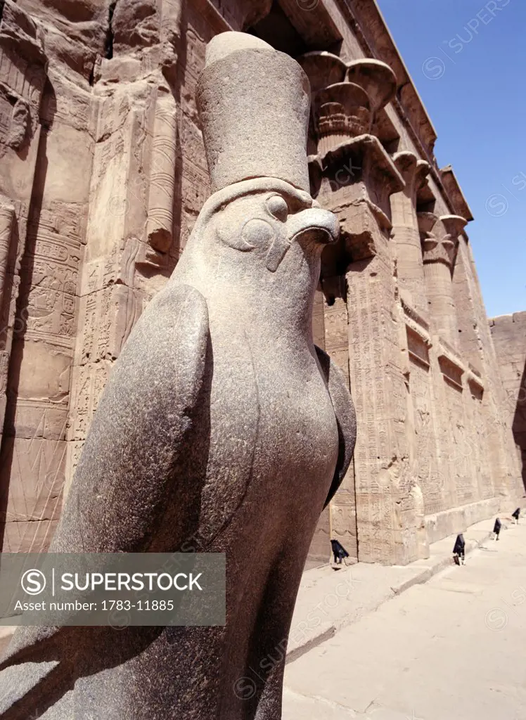 Temple at Edfu., Egypt