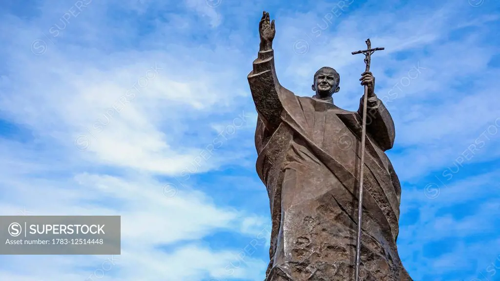 Statue of Pope John Paul II; Dili, Timor-Leste