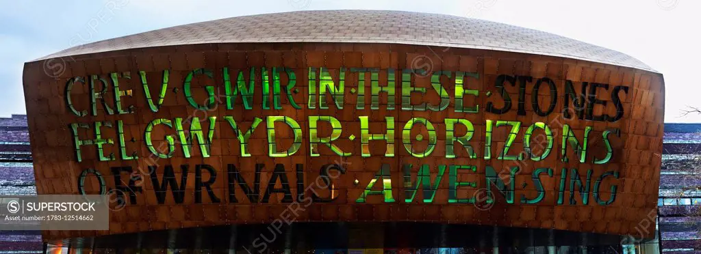 Wales Millennium Centre; Cardiff, Wales