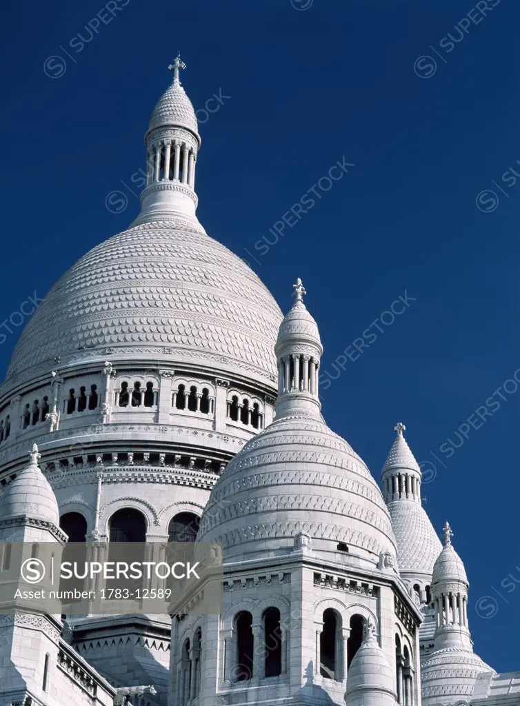 Sacre Coeur, close up, Paris, France