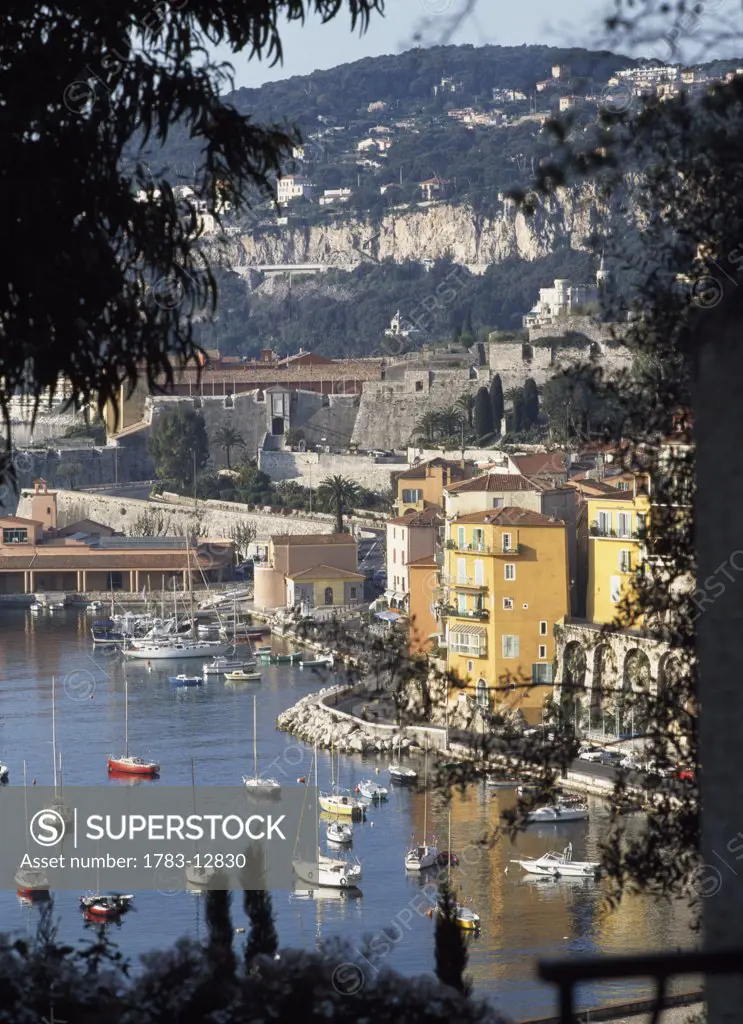 Villefranche sur-Mer, French Riviera, France.