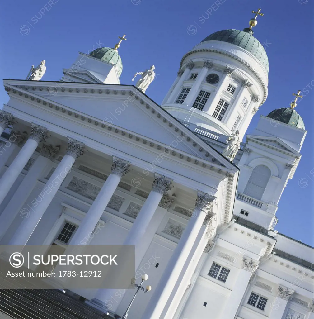 Lutheran Cathedral in Senate Square, Helsinki, Finland