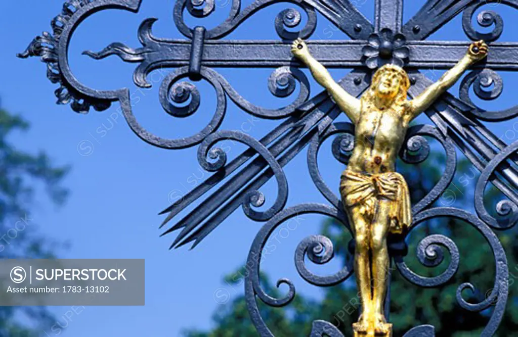 Golden Crucifix, Germany .