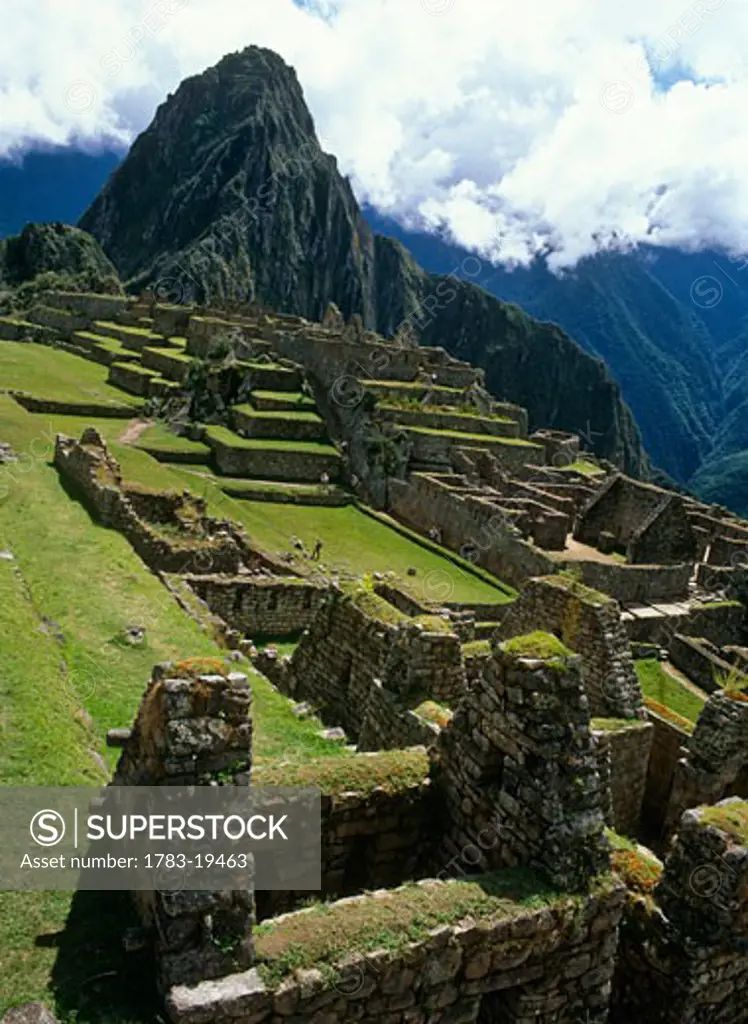 Ruins at Machu Picchu, Urubamba Valley , Peru