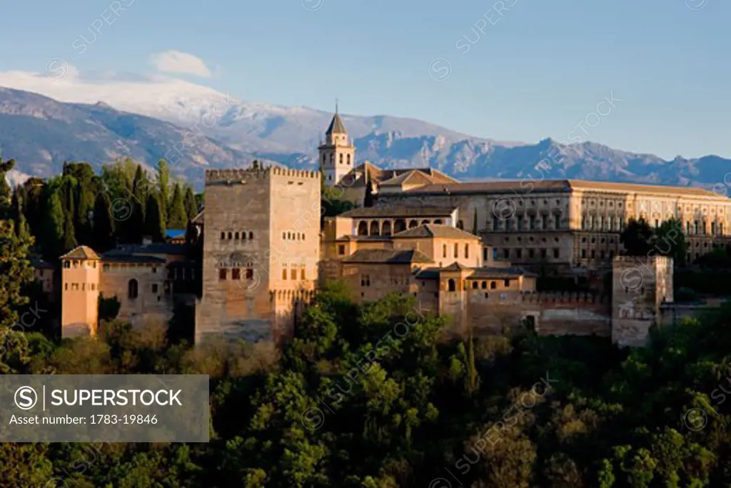 Alhambra, Granada, Andalucia, Spain.