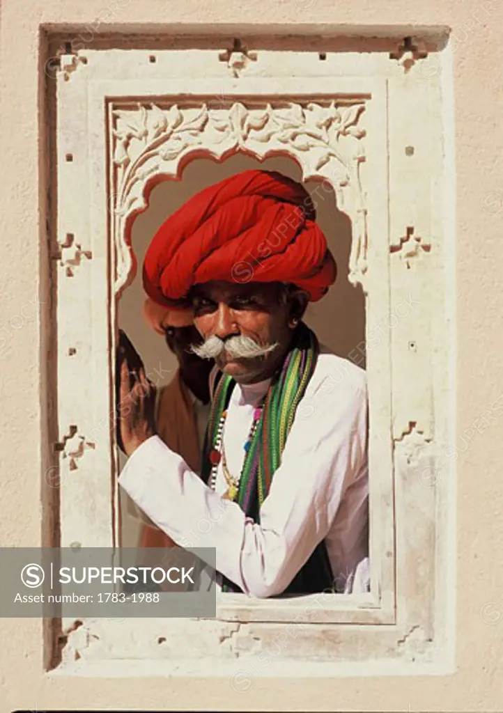 Village man, Rajasthan, India 