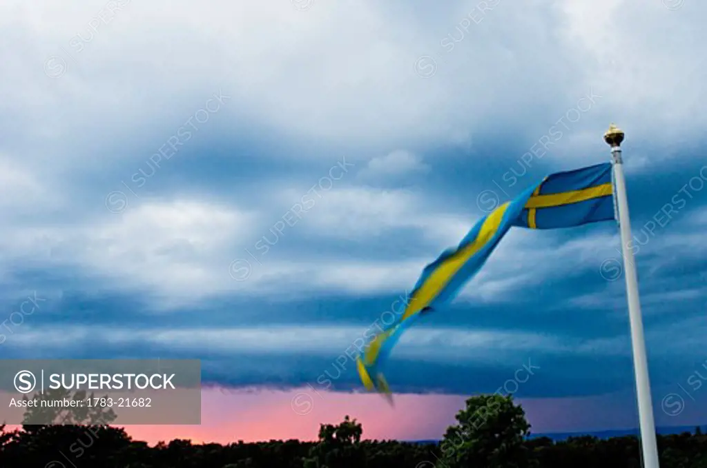 Storm over Uto Island. , Haninge Municipality, Archipelago, Stockholm. Sweden.