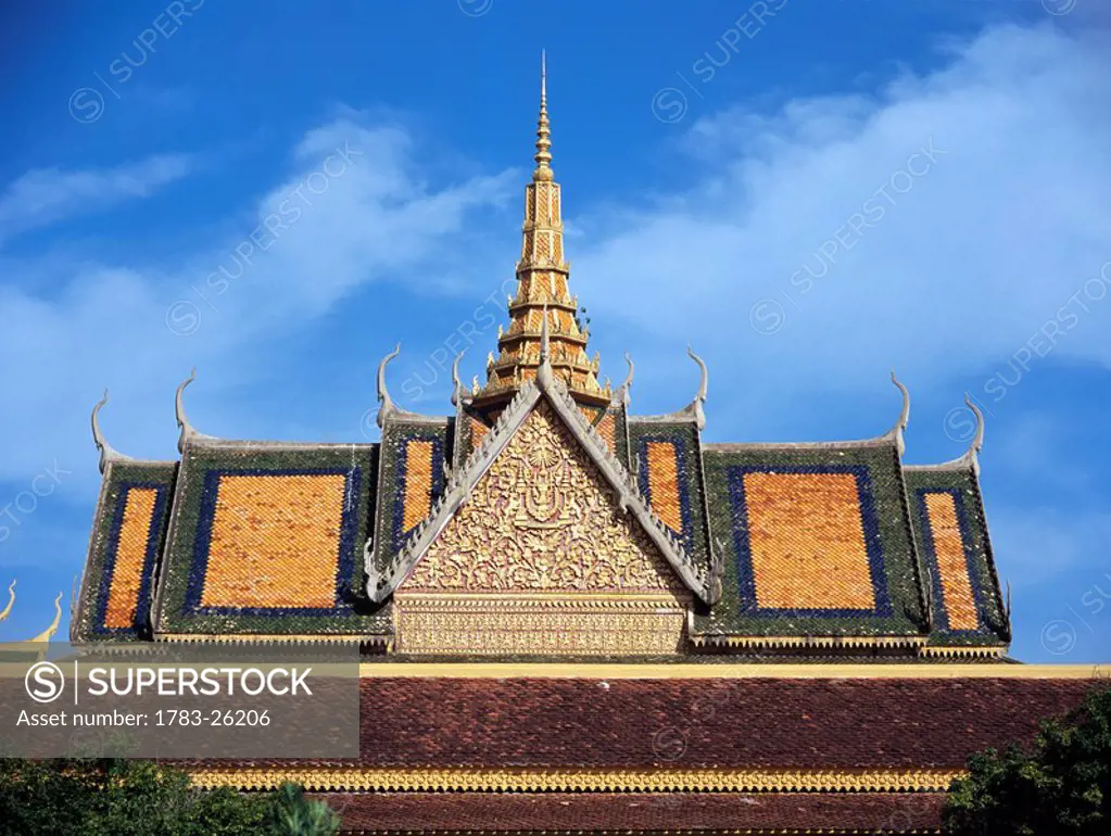 Temple exterior, Cambodia