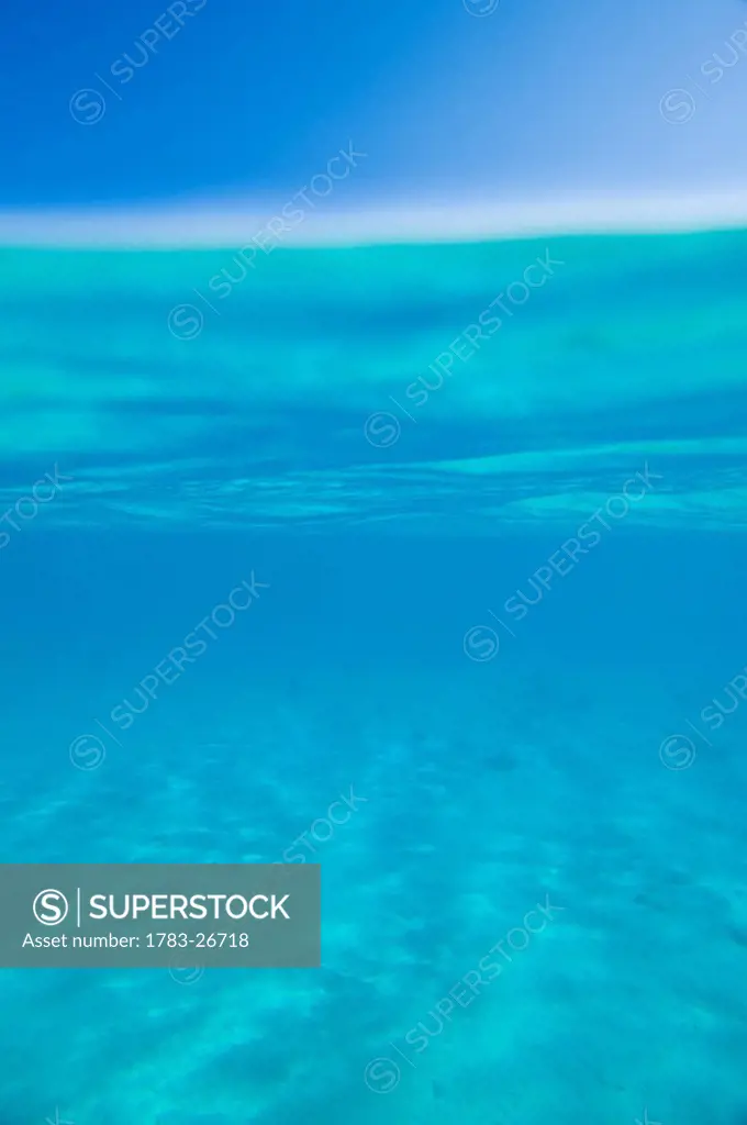 Clear waters of Red Sea, Giftun Island, Hurghada, Egypt
