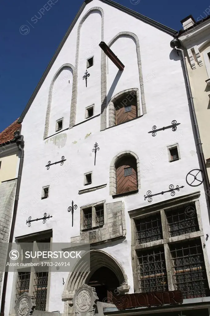 Medieval merchant house, Raekoja Plats, Tallinn, Estonia