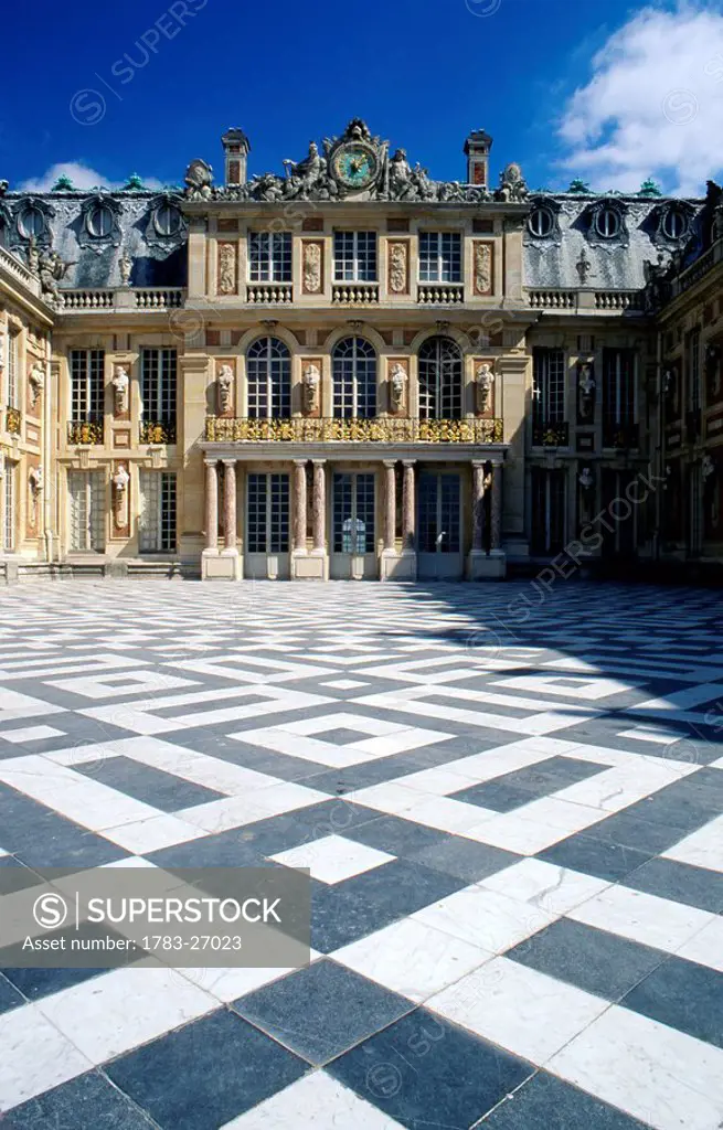 Baroque palace, Versailles Palace, Versailles, France