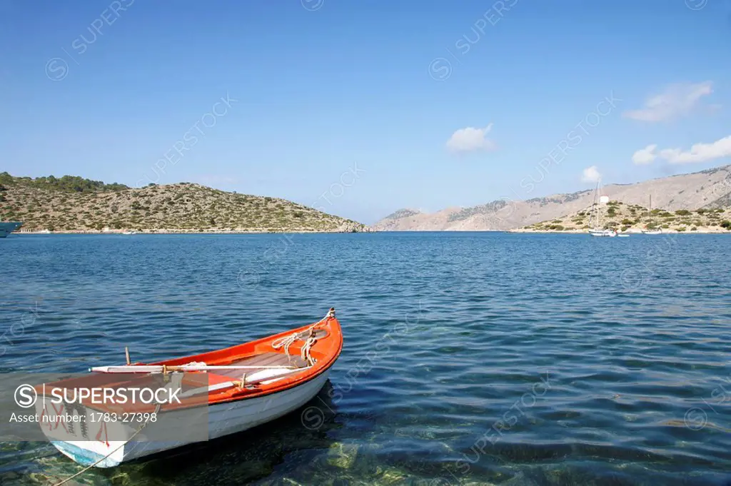 Harbour, Panormitis, Island of Symi Rhodes Area, Dodecanese Islands, Greece