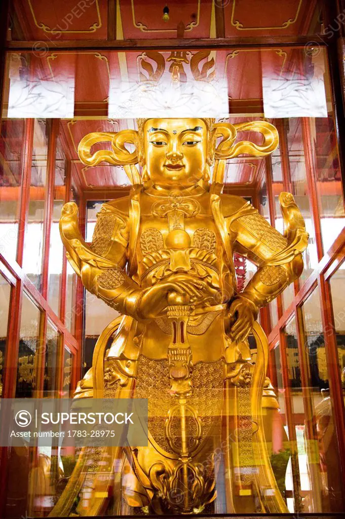 Buddhist statue in Sam Poh Tong Temple, Cameron Highlands, Pahang, Malaysia