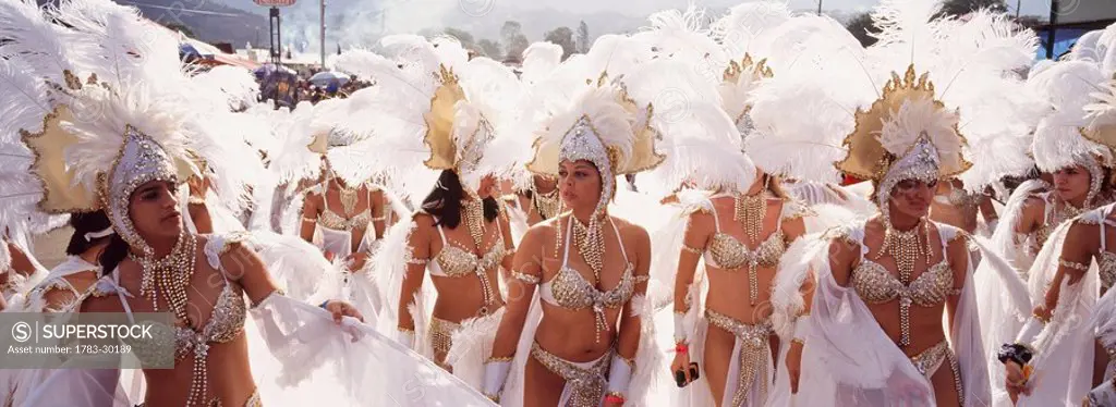 Scene during Carnival, Port O´Spain, Trinidad