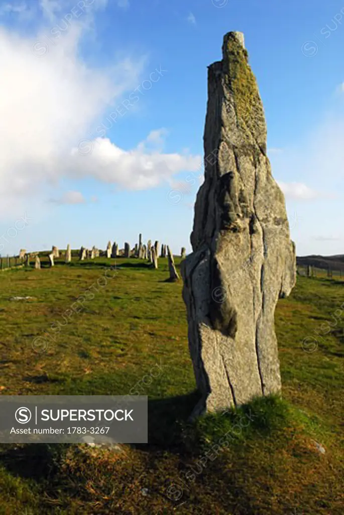 Callanish Stones, Callanish, Isle of Lewis, Western Isles, Scotland