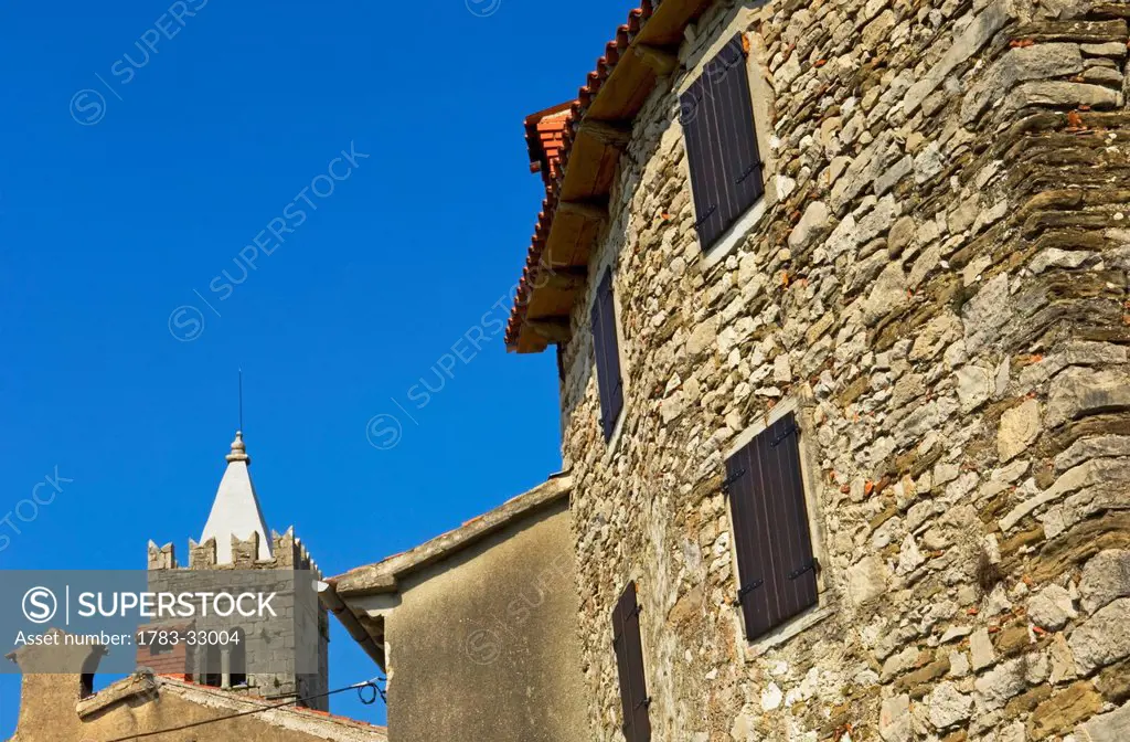 St Jerome's Church From 12 Century In Town Of Hum, Istria,Croatia