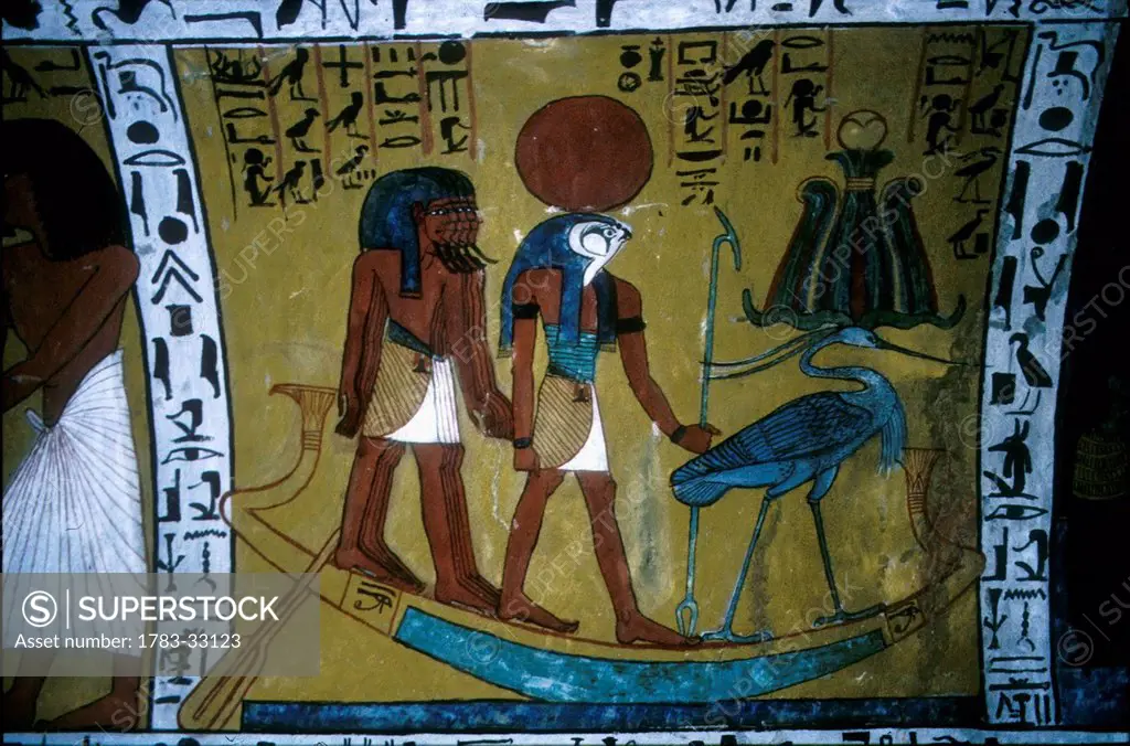 Re In Tombs Of Workmen At Tomb Of Sennedjem