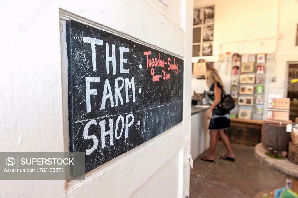 The Organic Farm Shop At Los Poblanos Historical Inn And Cultural Center In Albuquerque, New Mexico, Usa