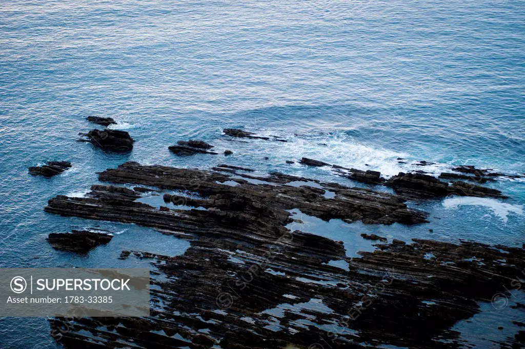Sedimentary Rocks Known As Flysch, Deba, Basque Country, Spain