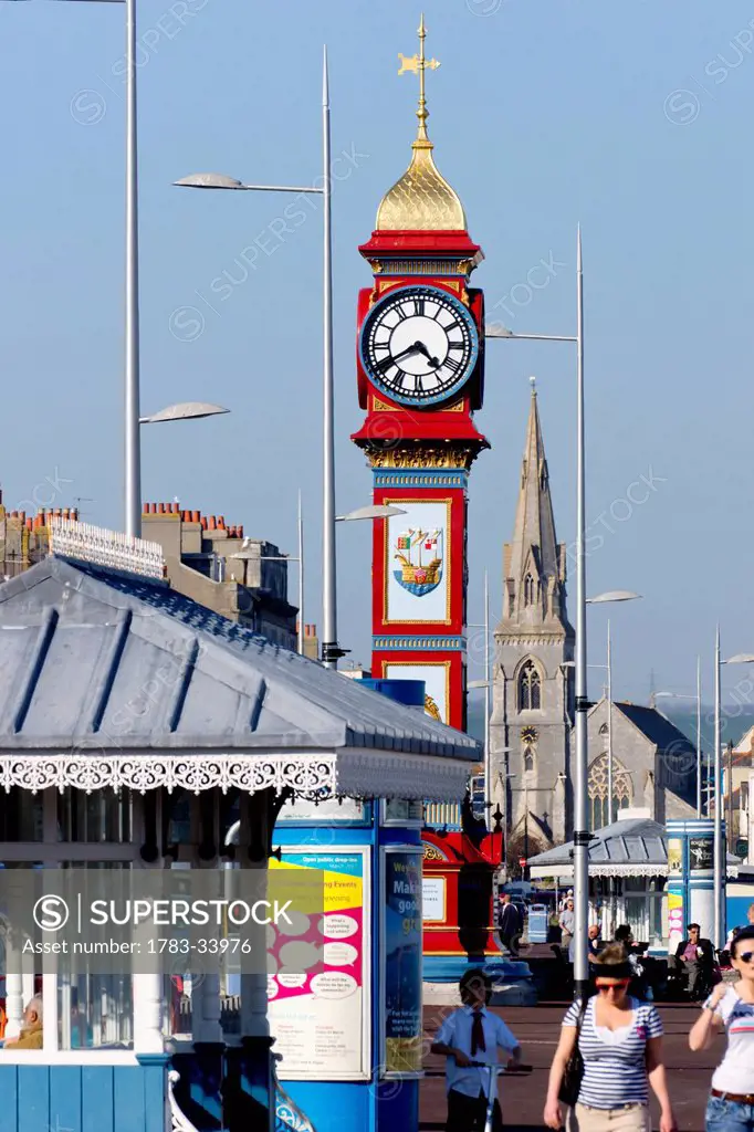 United Kingdom, England, Dorset, Victorian Jubilee Clocktower; Weymouth