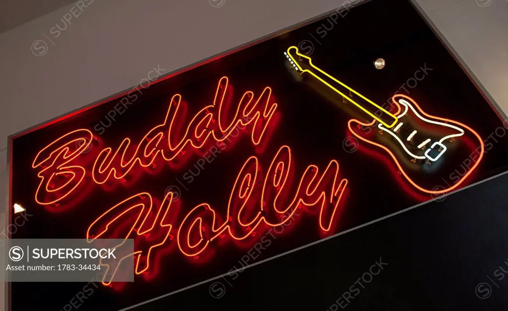 The Buddy Holly Center, Which Celebrates The Life And Achievements Of Lubbock's Favorite Son, Lubbock, Texas, Usa