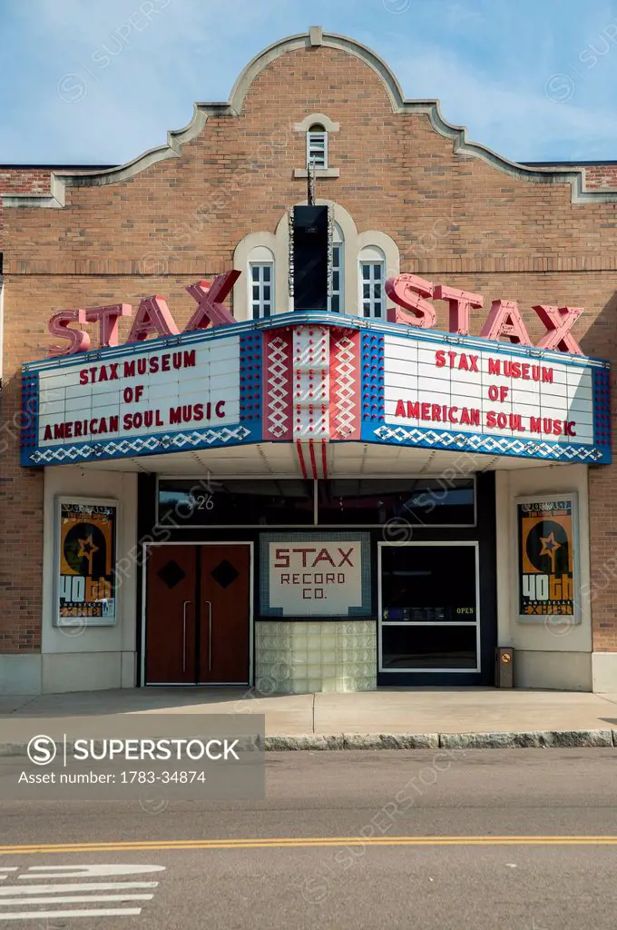 Usa, Tennessee, Stax Museum Of American Soul Music; Memphis