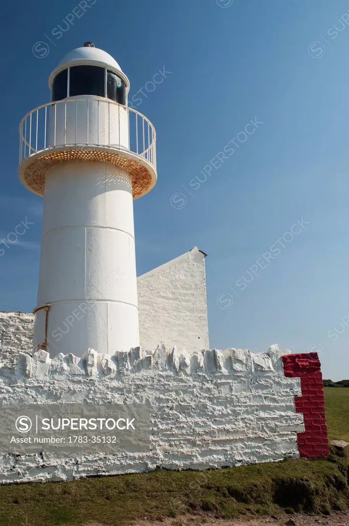 Uk, Ireland, County Kerry, Dingle Bay Lighthouse; Dingle