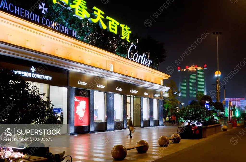 China, Sichuan, Upmarket Retail Store; Chengdu