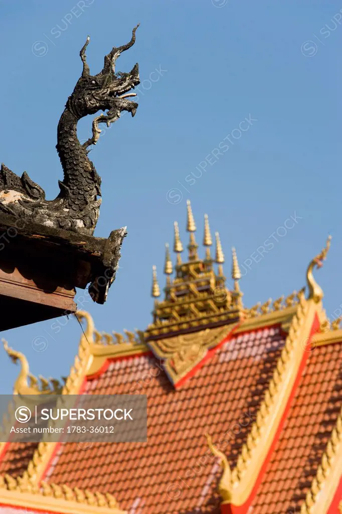 Details Of Temple Roof, Vientiane,Laos