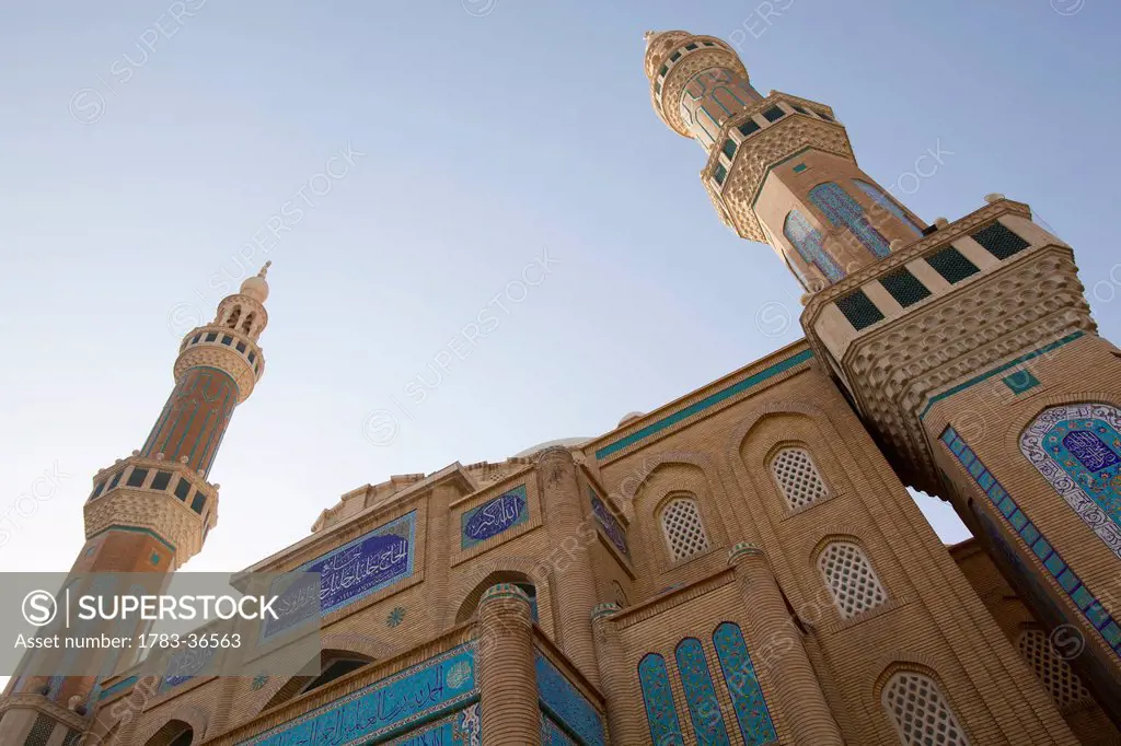 Low Angle View Of A Mosque In Iraqi Kurdistan, Iraq