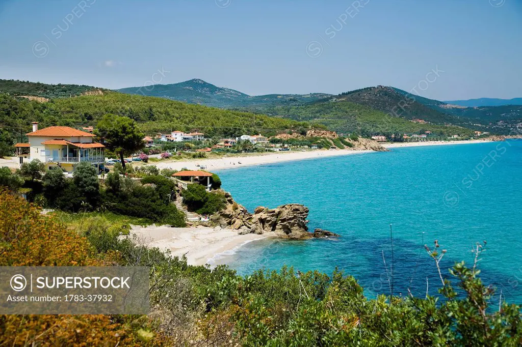 Coastal view; Sithonia, Halkidiki, Greece