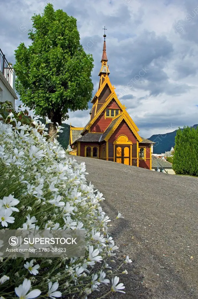 English Church or Church of St Olav; Balestrand, Sognefjord, Norway