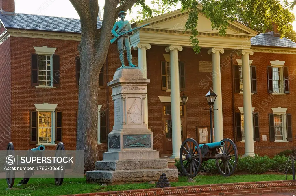 Historic Court Square; Charlottesville, Virginia, USA