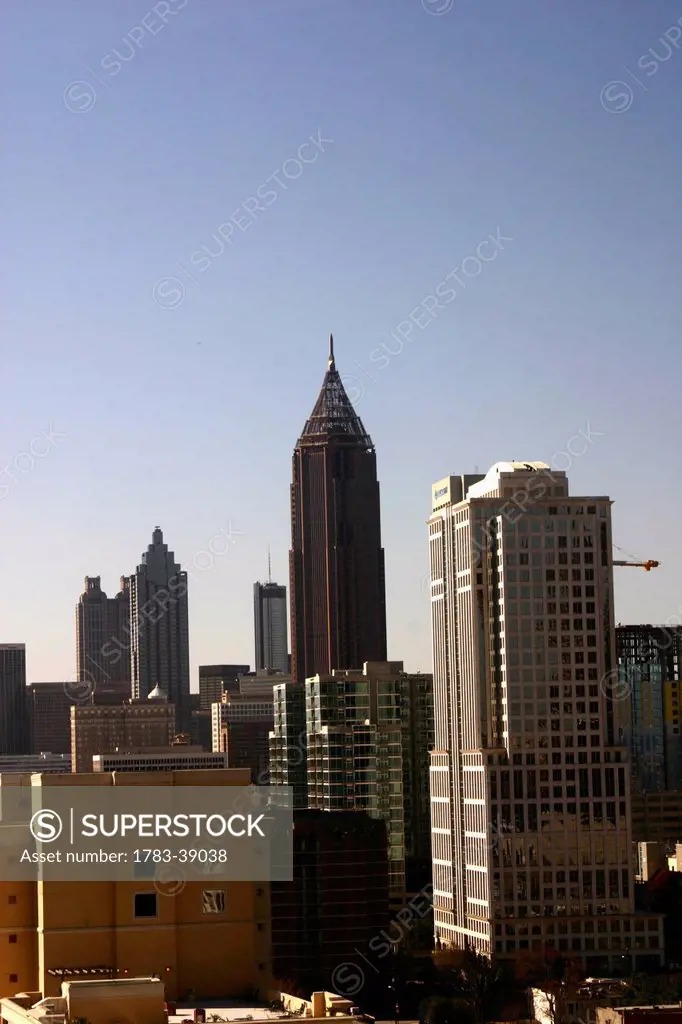 Skyline; Atlanta, Georgia, USA