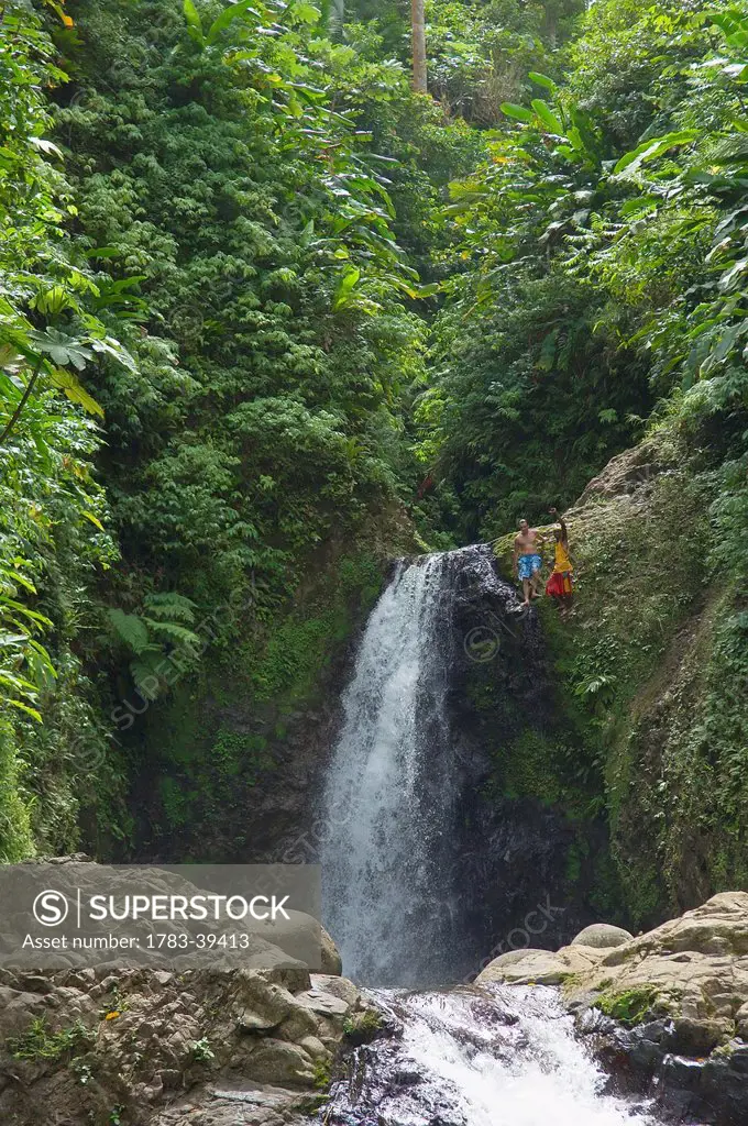 Seven Sisters Waterfall; Grenada, Caribbean