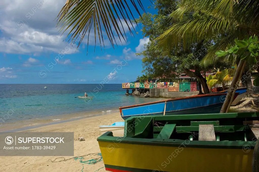 Grand Mal Bay and Sunset View Restaurant; Grenada, Caribbean