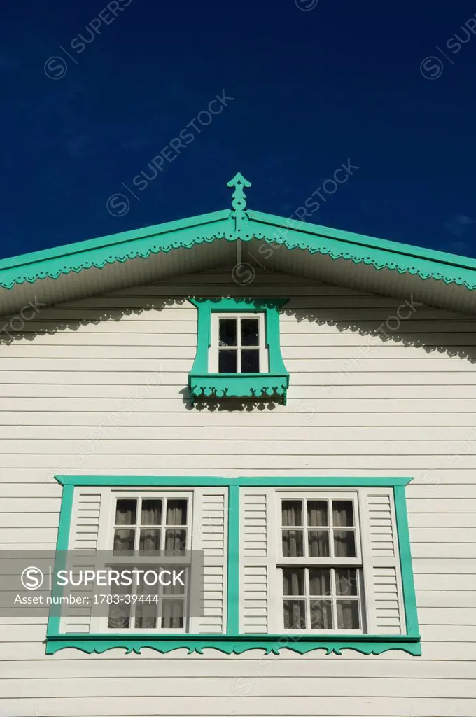 Wooden house; Hillsborough, Carriacou Island, Grenadines, Grenada, Caribbean