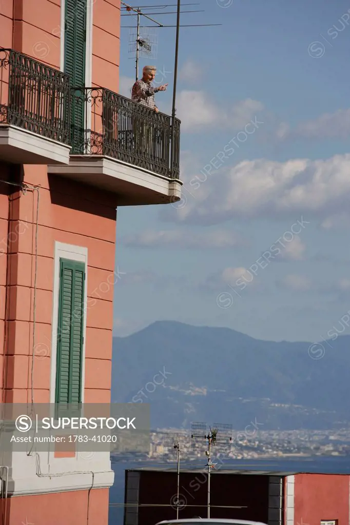 Italy, Apartment in Vomero district; Naples