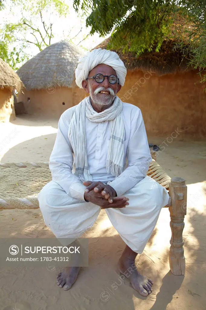 Bishnoi tribesman Rajasthan India © Andy Kerry / Axiom