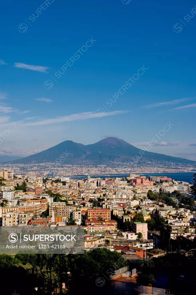 Naples, Cityscape, Vesuvius, Italy