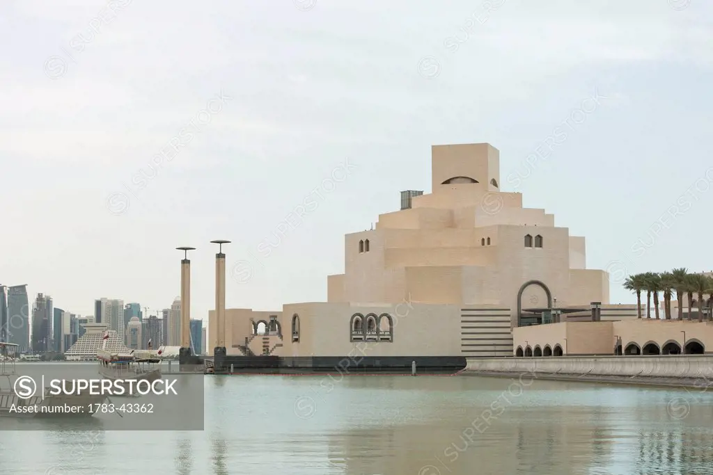 Museum of Islamic Art, Designed by architect I. M. Pei; Doha, NA, Qatar
